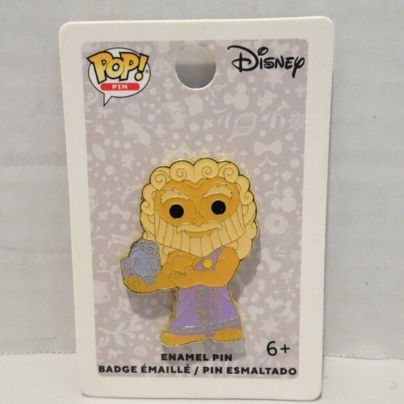 Funko Hercules Zeus Enamel Pop Pin Disney NEW - Picture 1 of 4